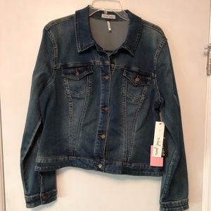 Stretchy Jean Jacket NWT